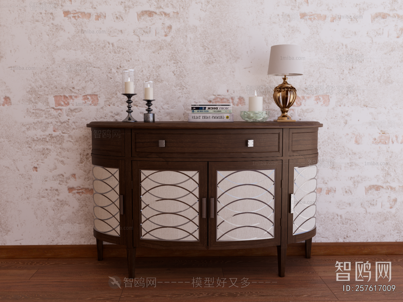 American Style Entrance Cabinet