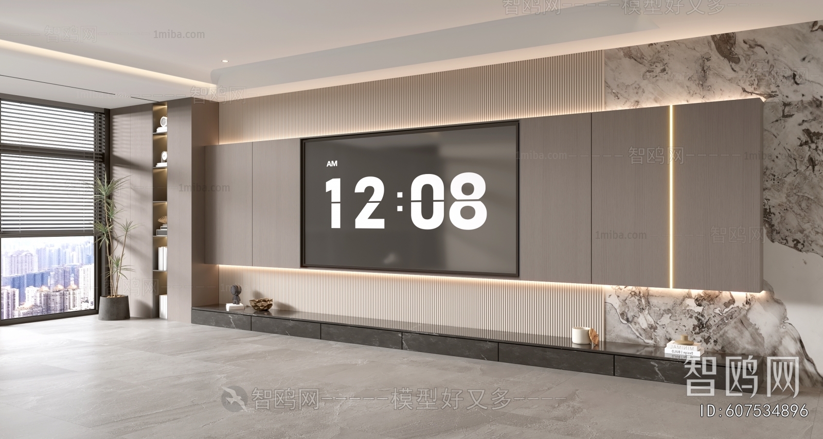 Modern TV Wall