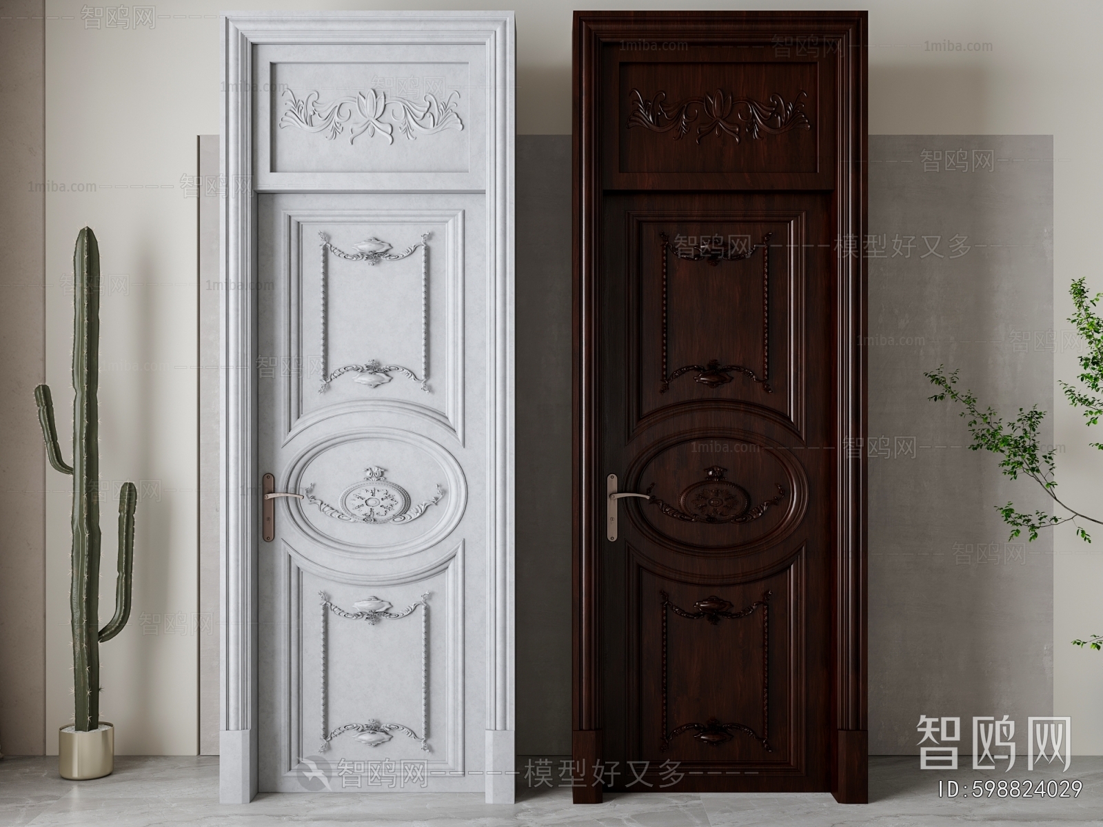 American Style Single Door