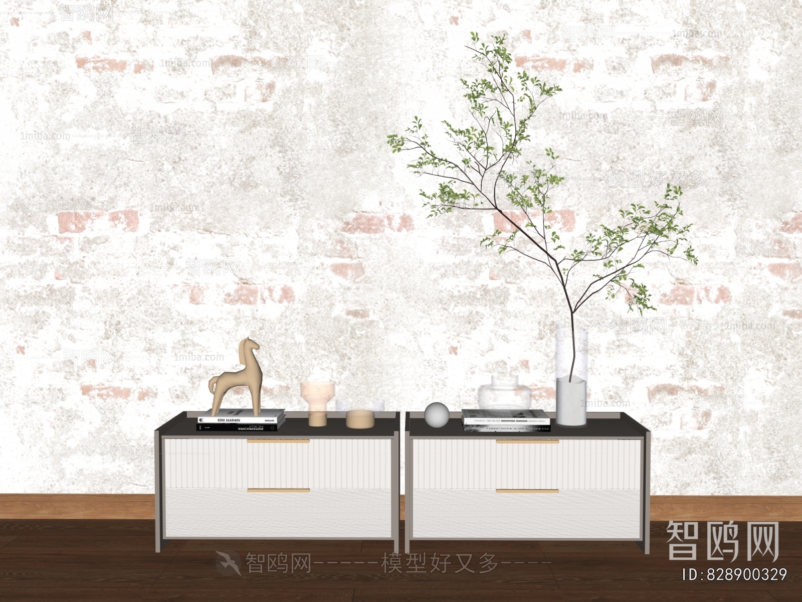 Modern Bedside Cupboard