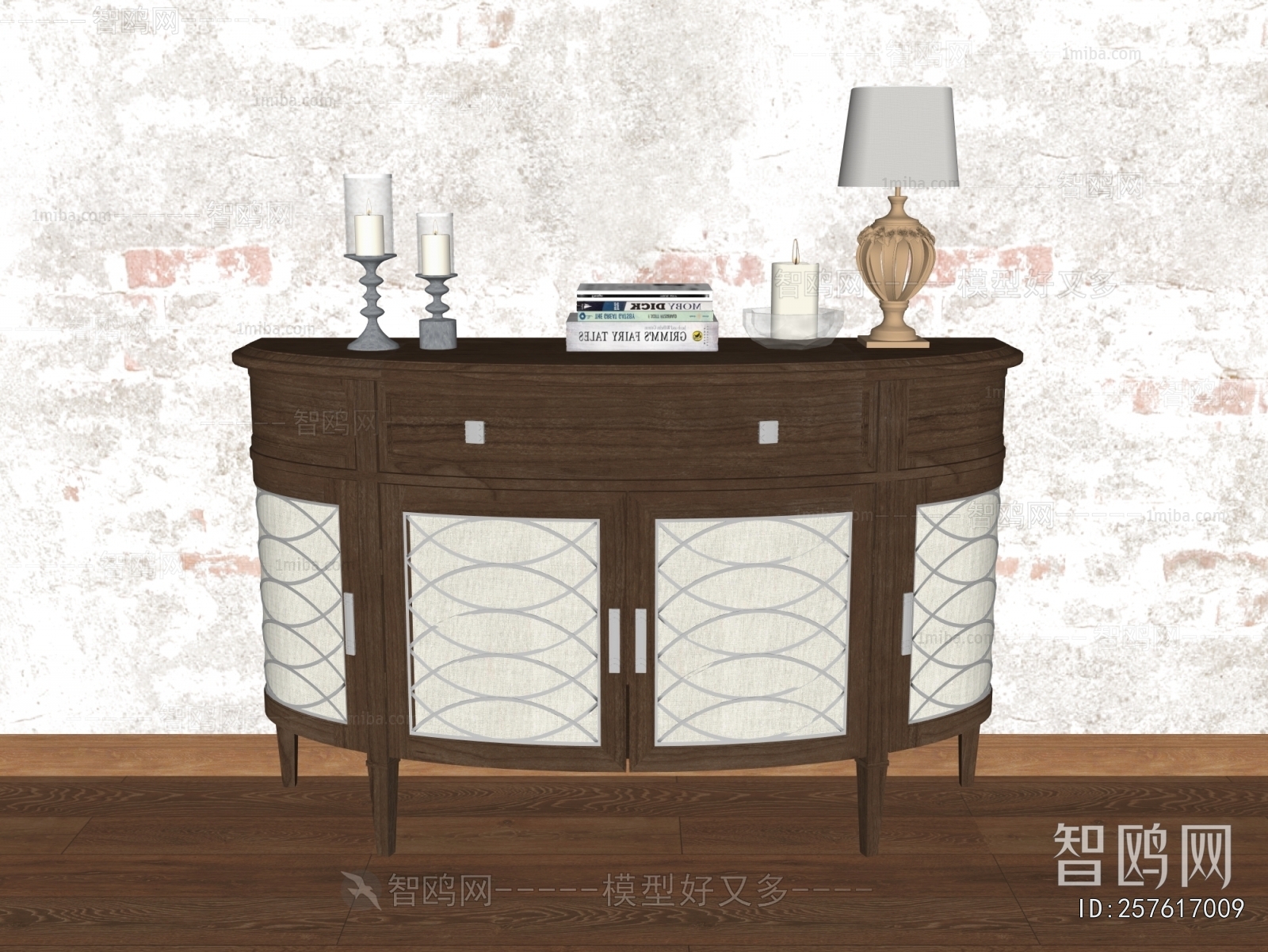 American Style Entrance Cabinet