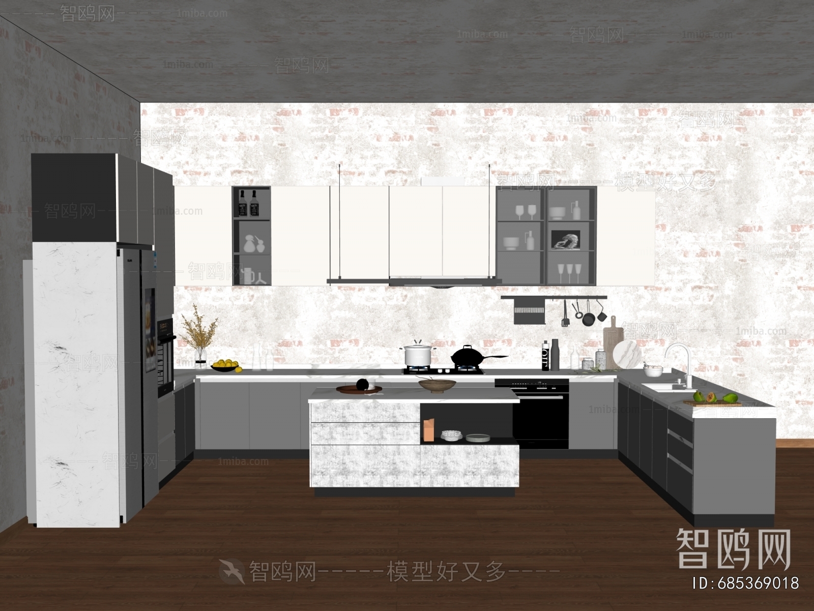 Modern Kitchen Cabinet