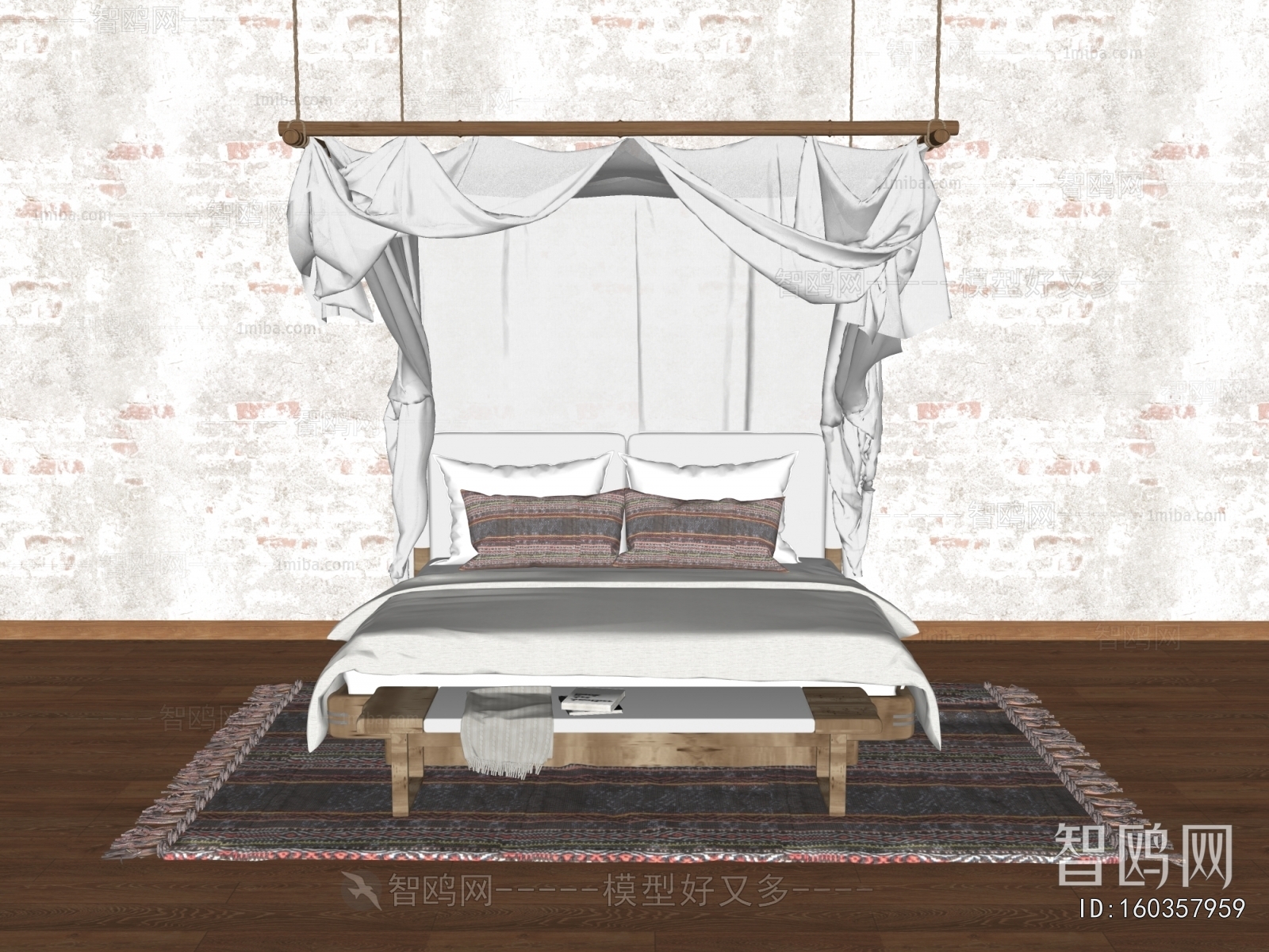 Modern Double Bed