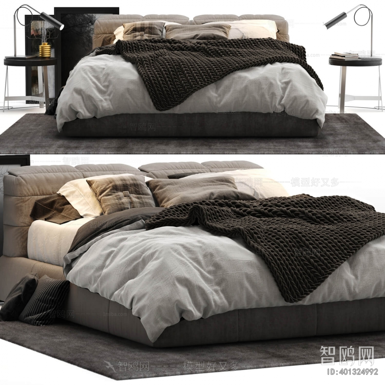 Modern Double Bed