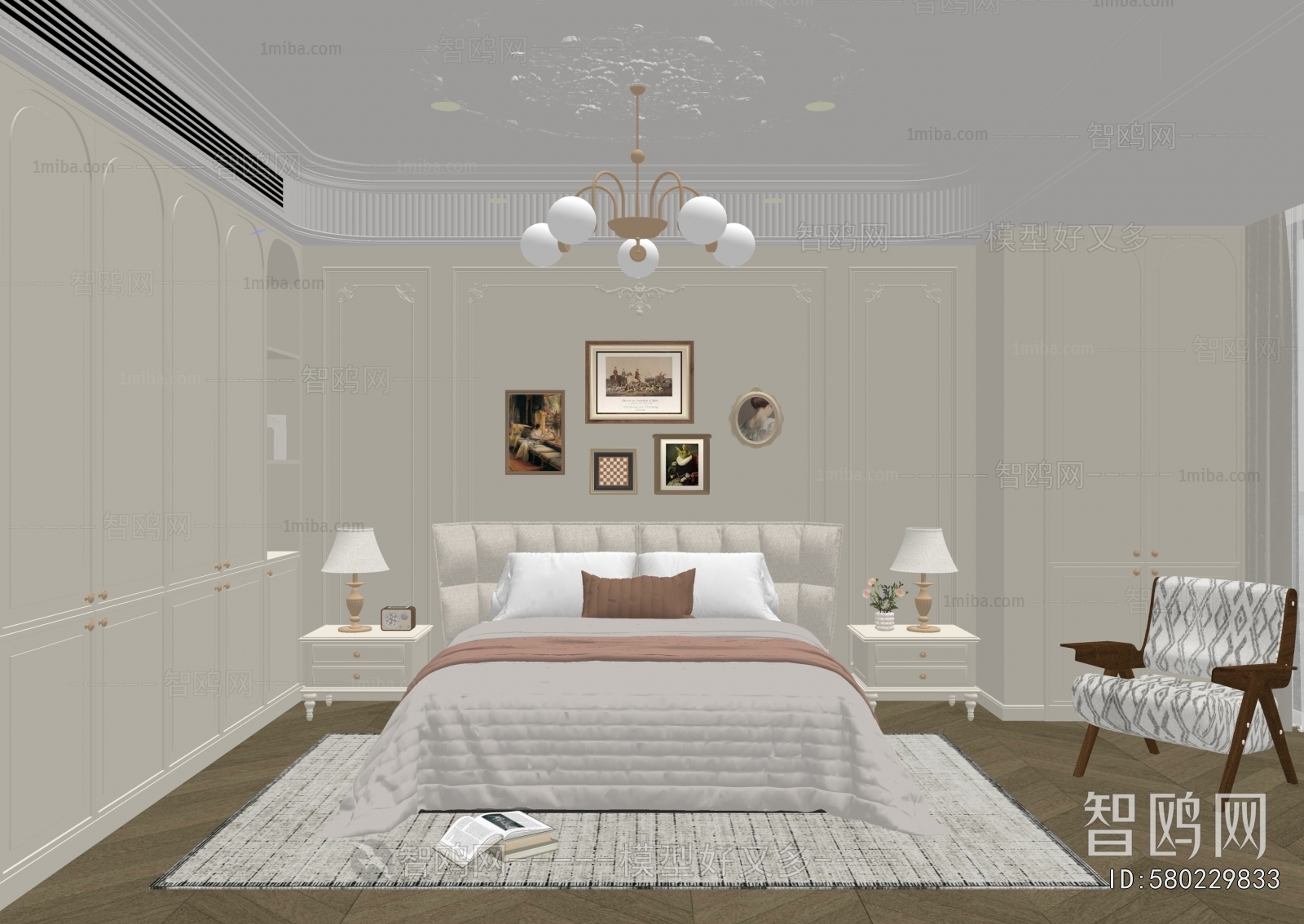 French Style Bedroom