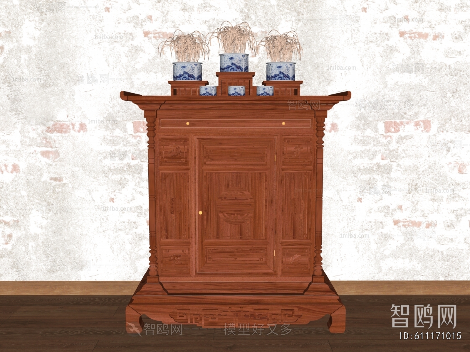 Chinese Style Side Cabinet