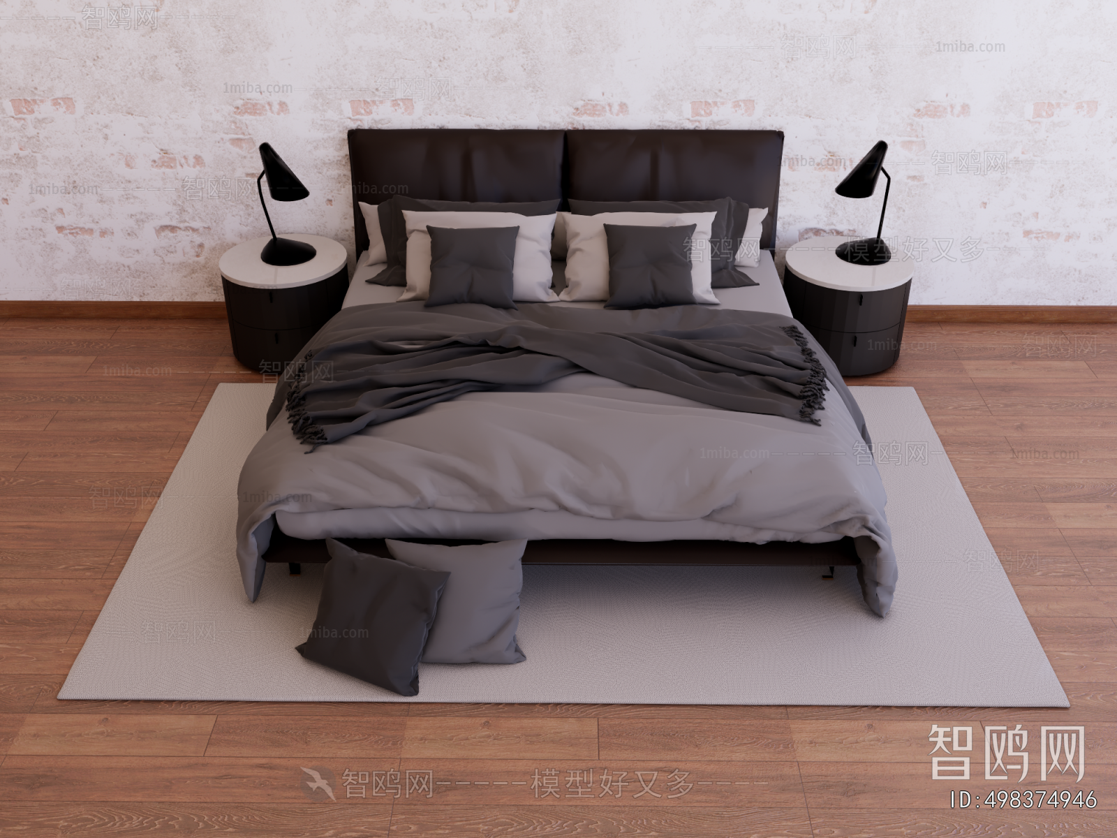 Modern Double Bed