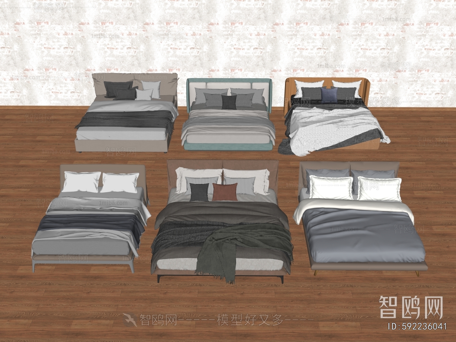 Modern Double Bed