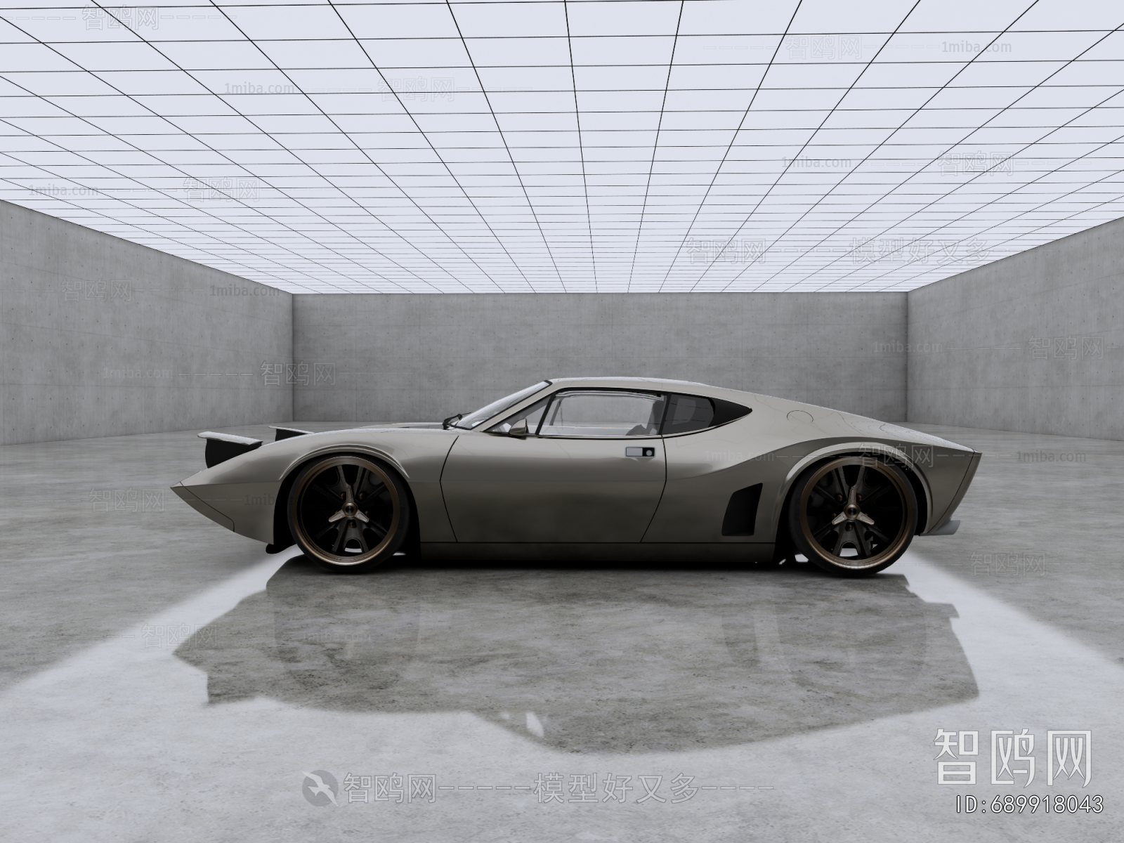 美式AMC AMX 3肌肉车