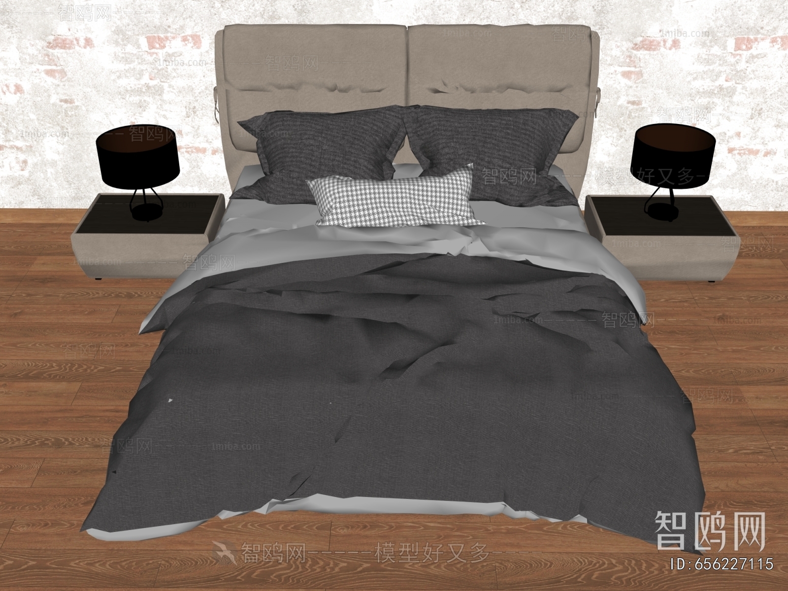 Modern Double Bed