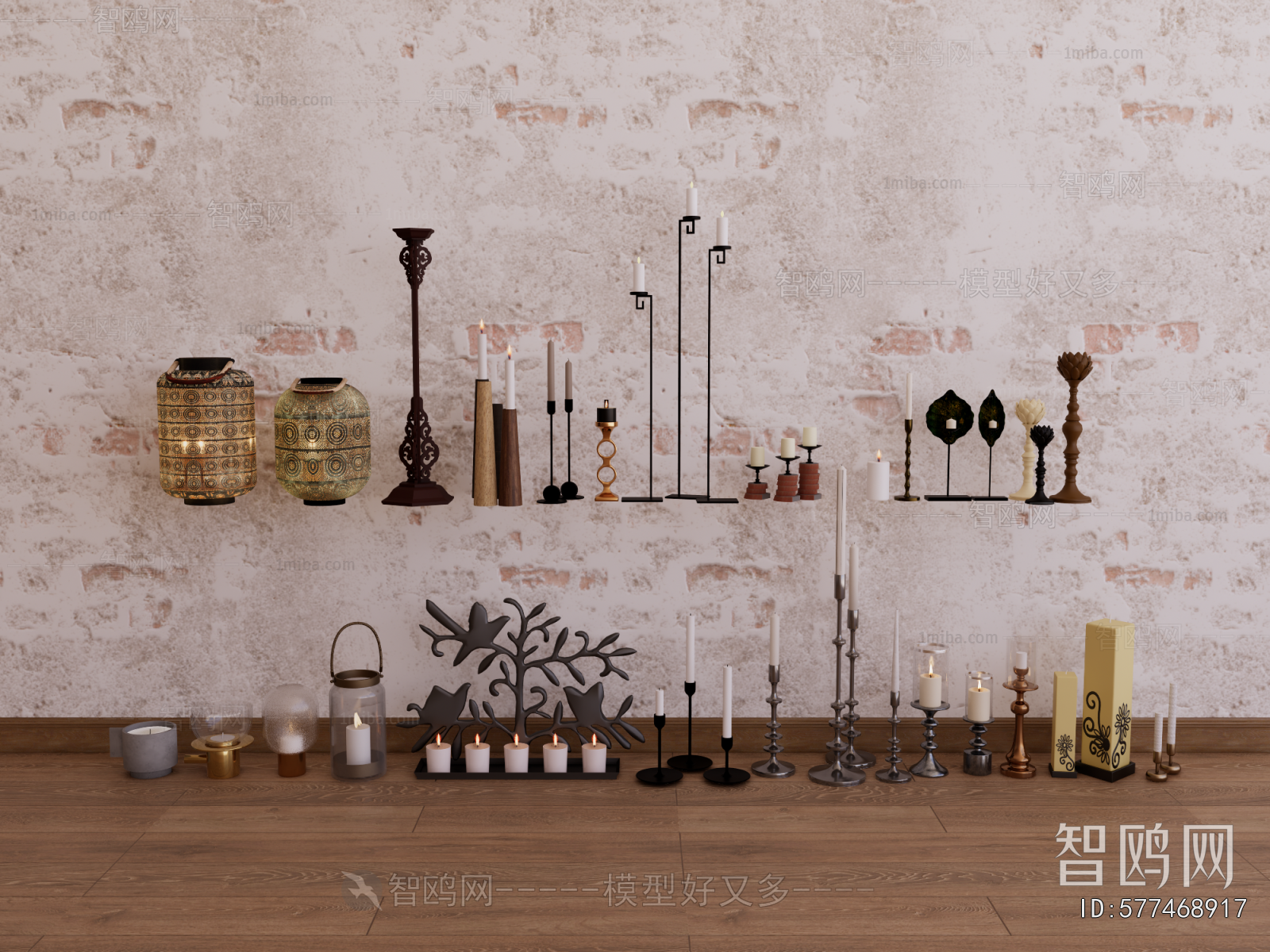 Modern Candles/Candlesticks