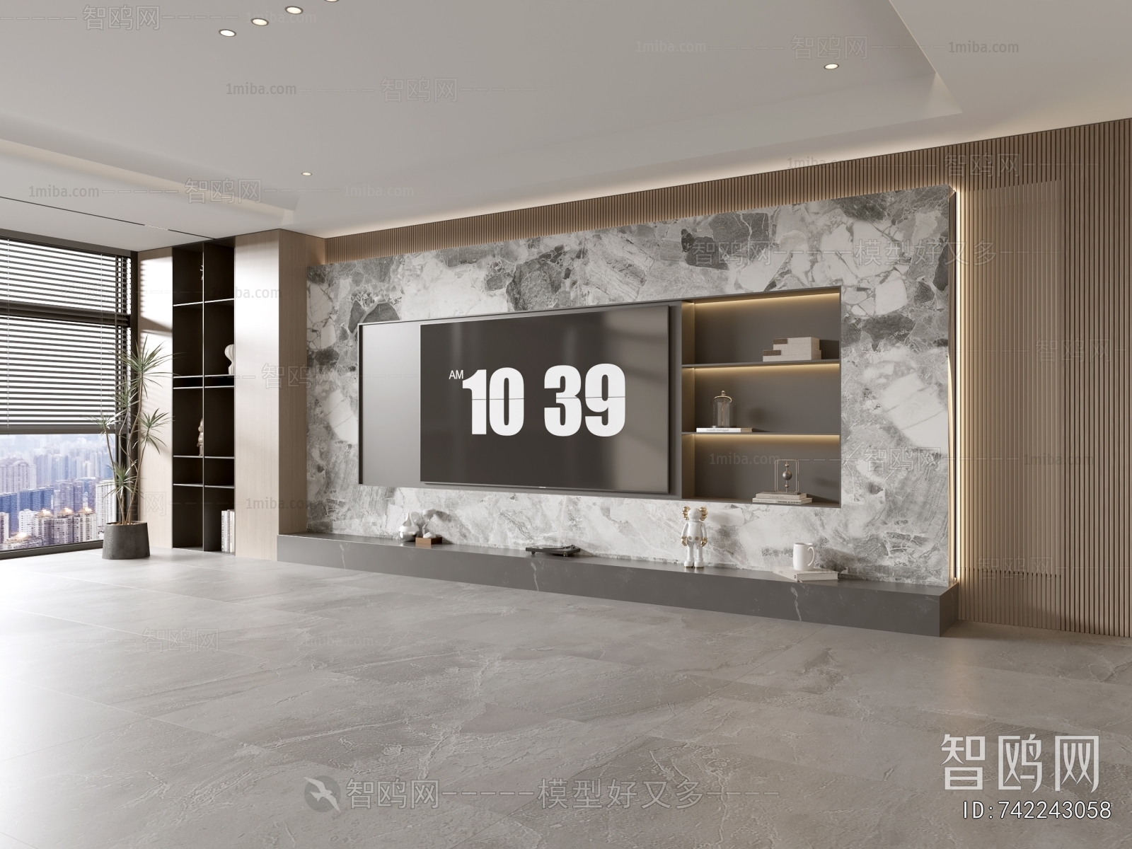 Modern TV Wall