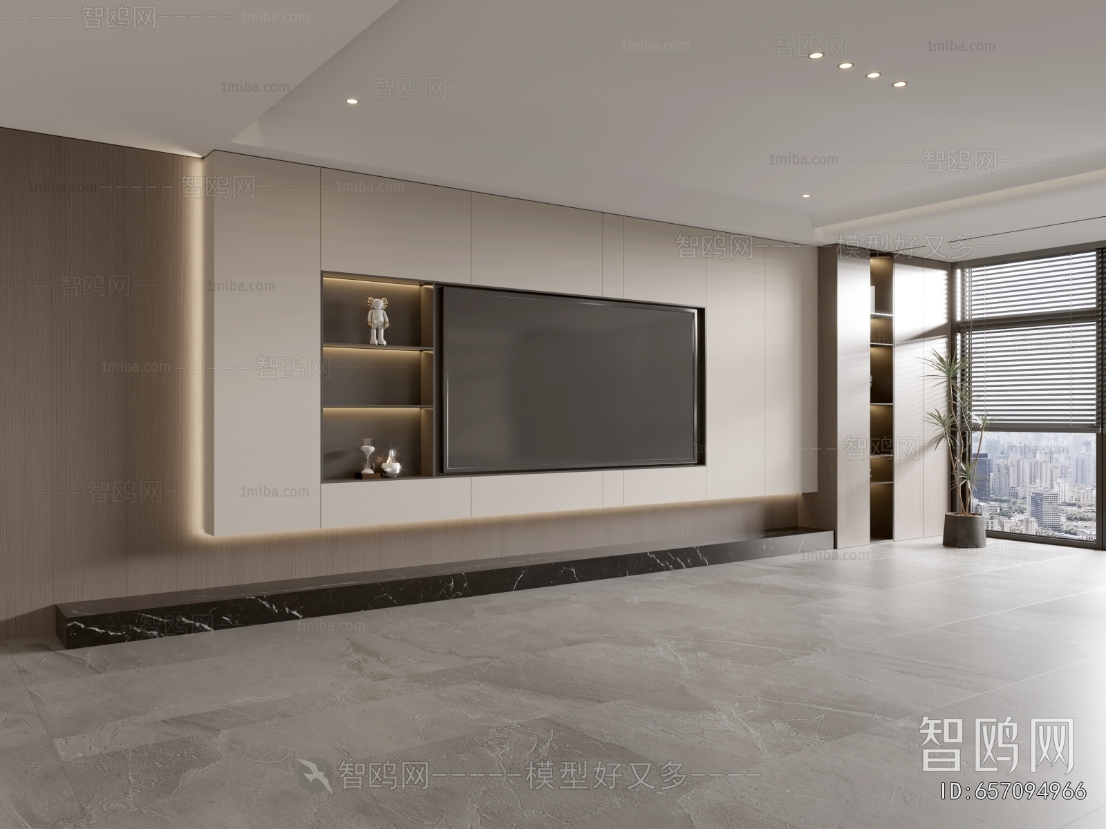 Modern TV Wall