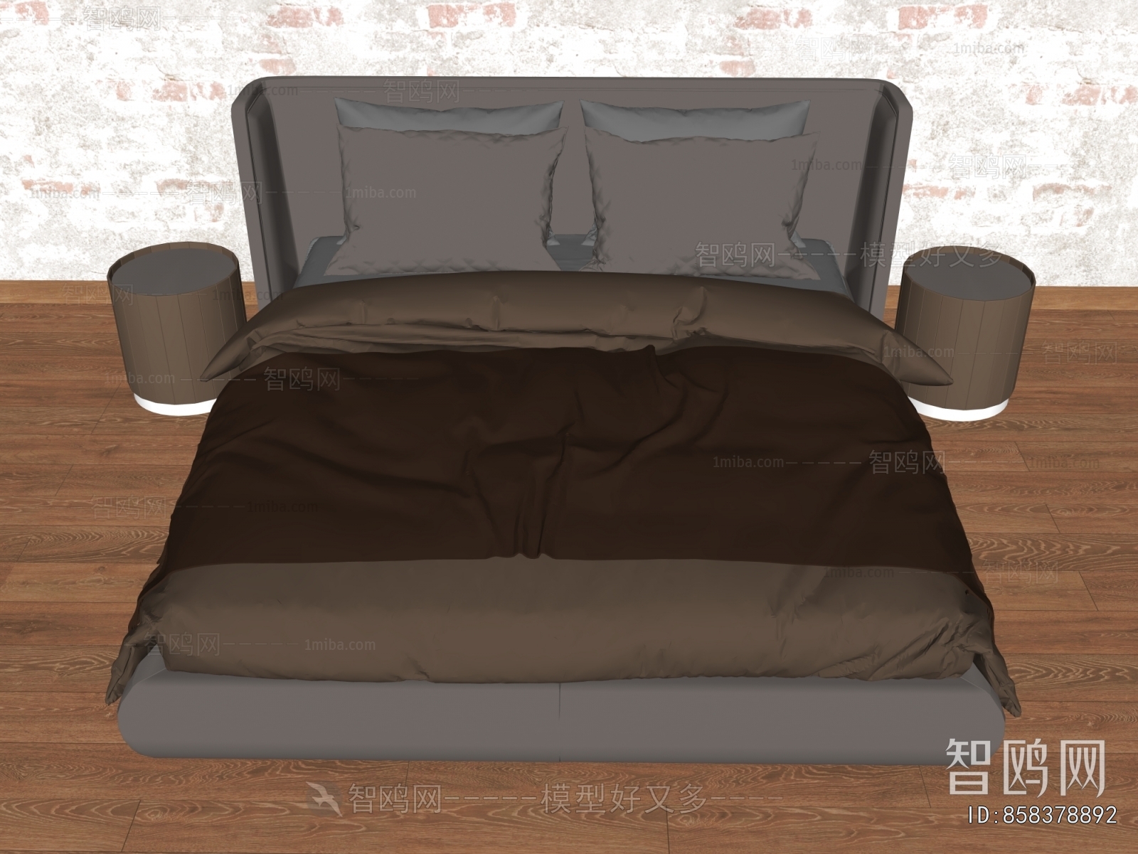 Modern Double Bed