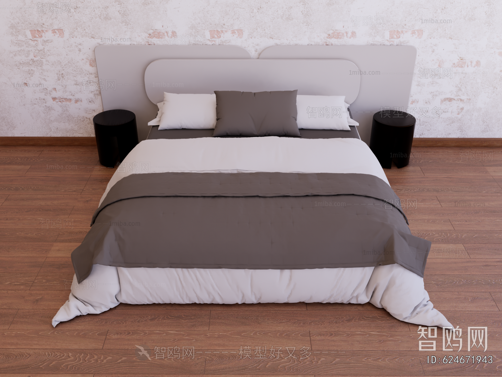 Modern Double Bed