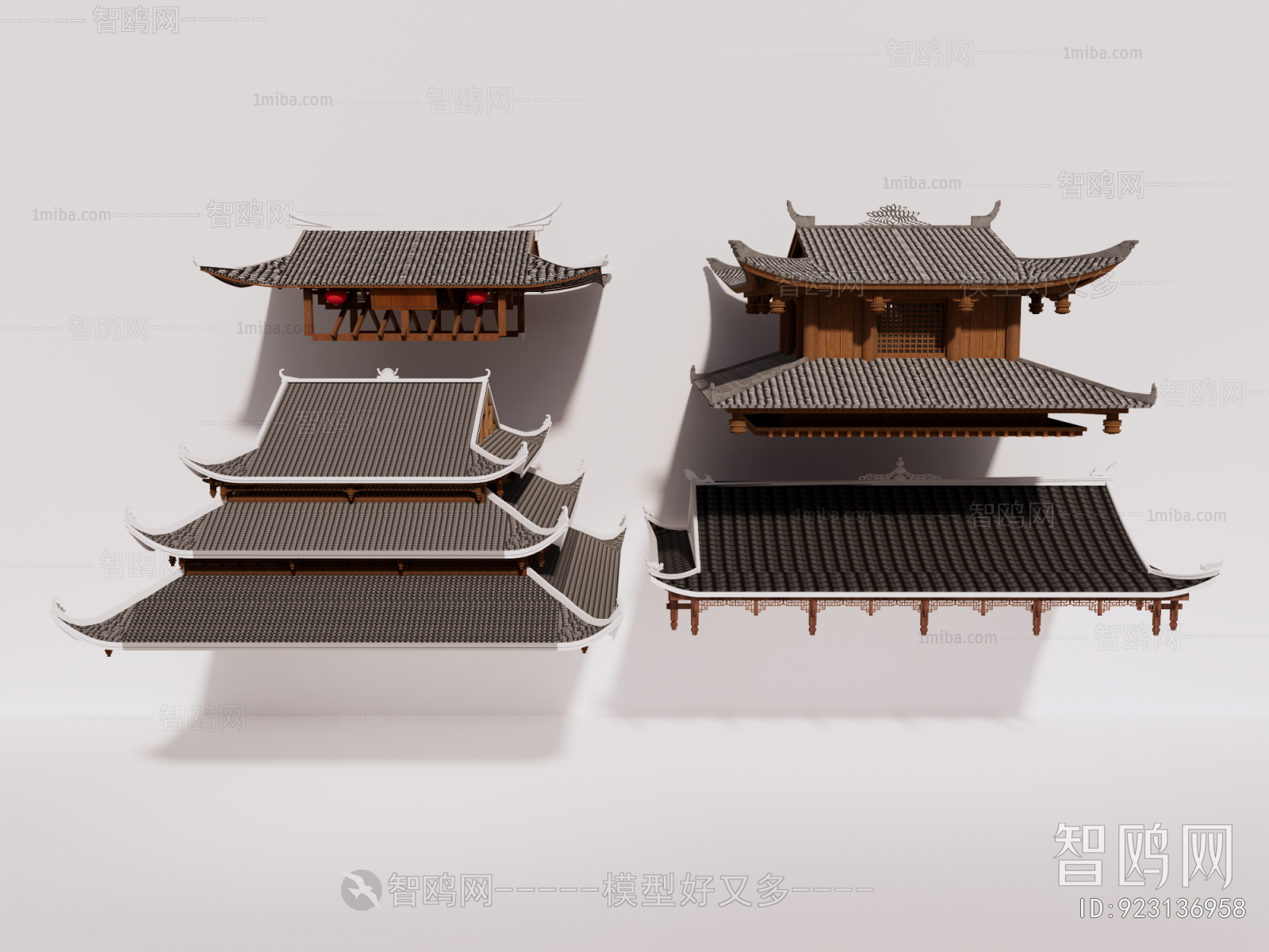 Chinese Style Building Component