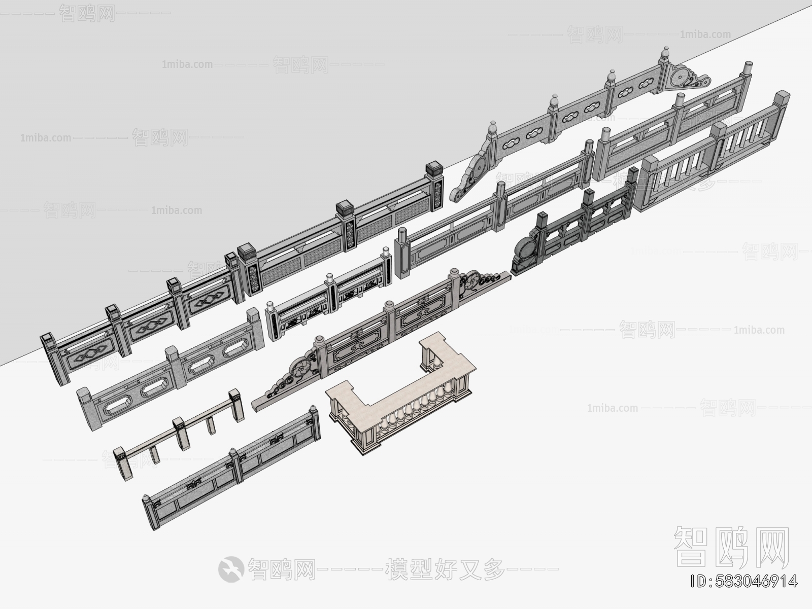 Chinese Style Guardrail