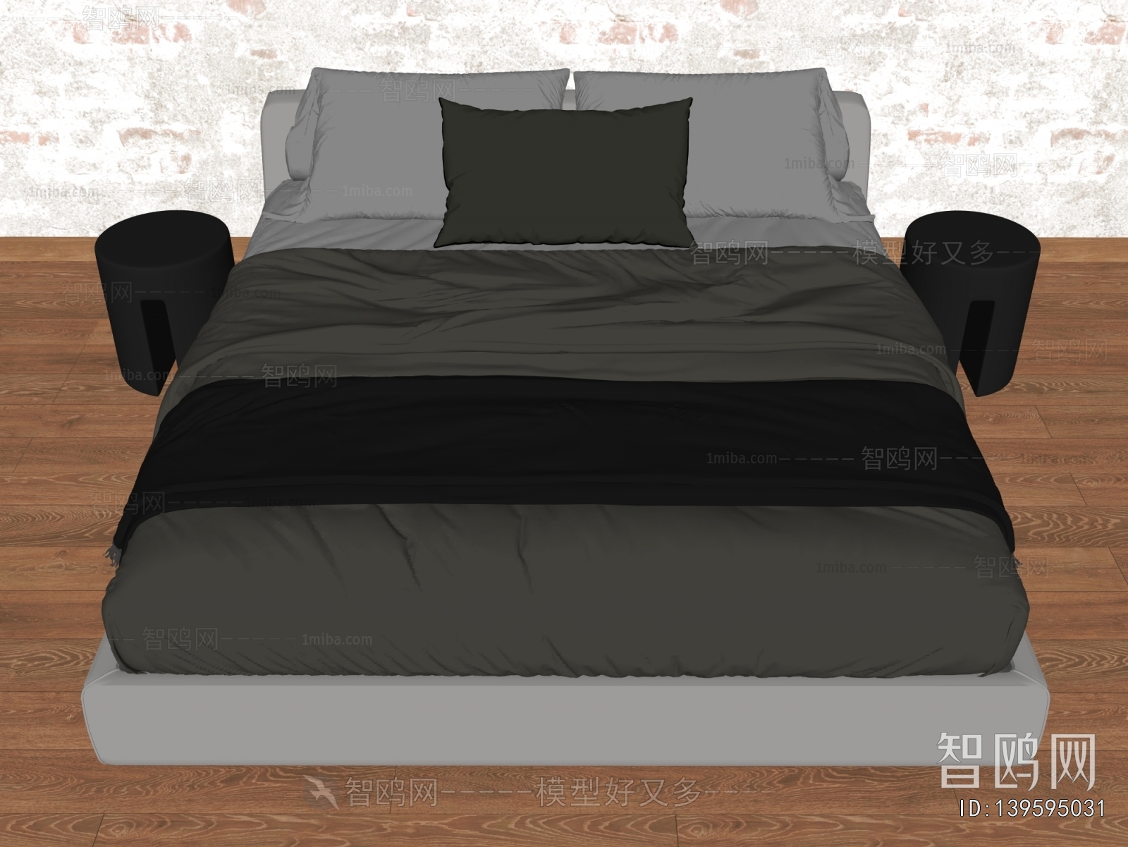 Modern Double Bed