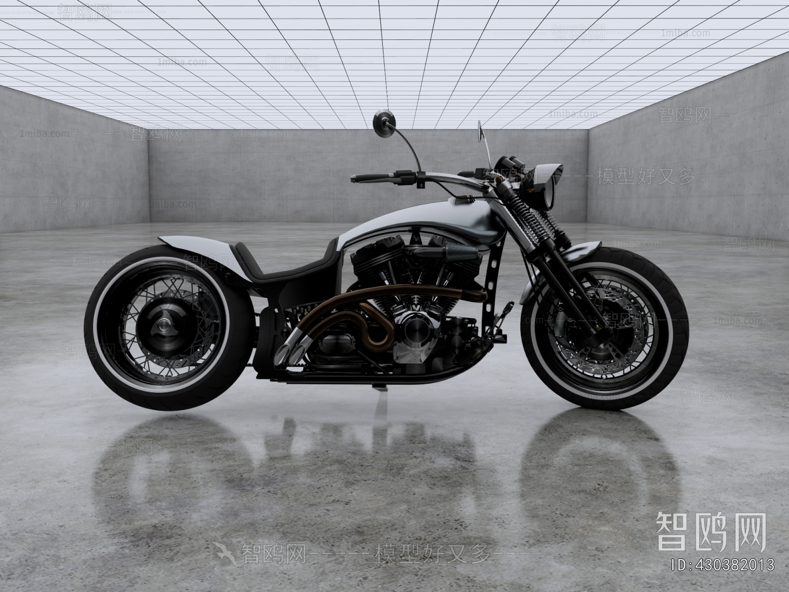 现代chopper 00 Fin 04摩托车