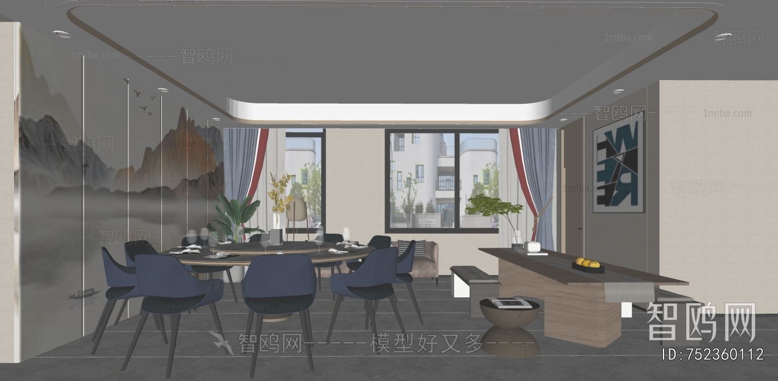 Modern Restaurant Box