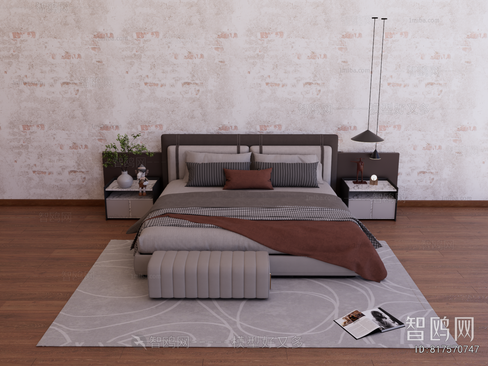 Modern Double Bed