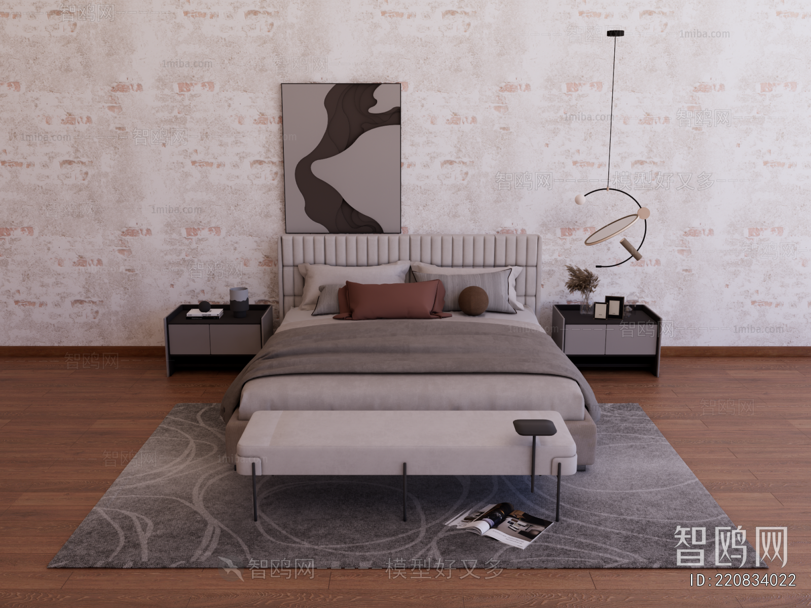 Modern Double Bed