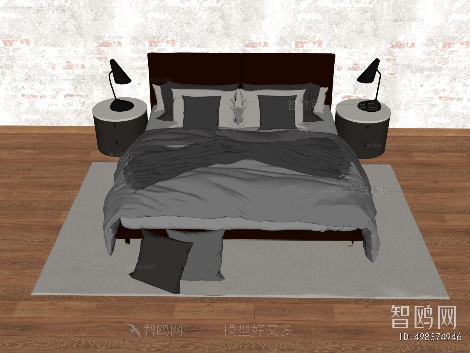 Modern Double Bed