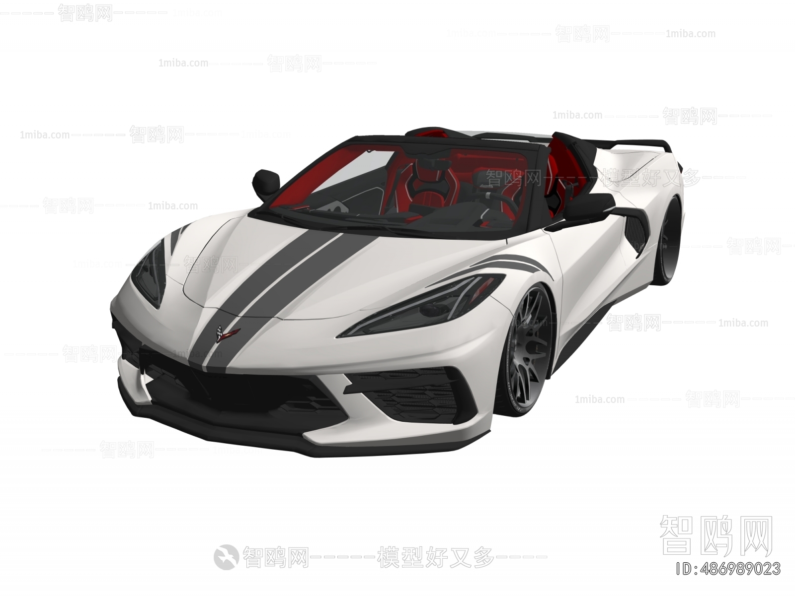 克尔维特现代C8 跑车