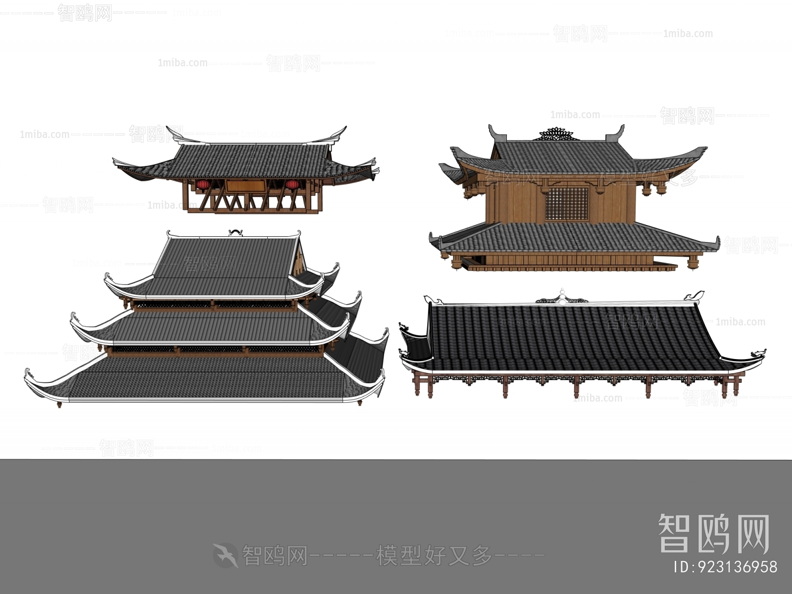 Chinese Style Building Component