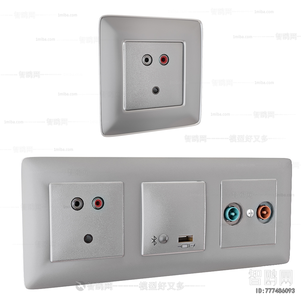 Modern Switch Socket Panel