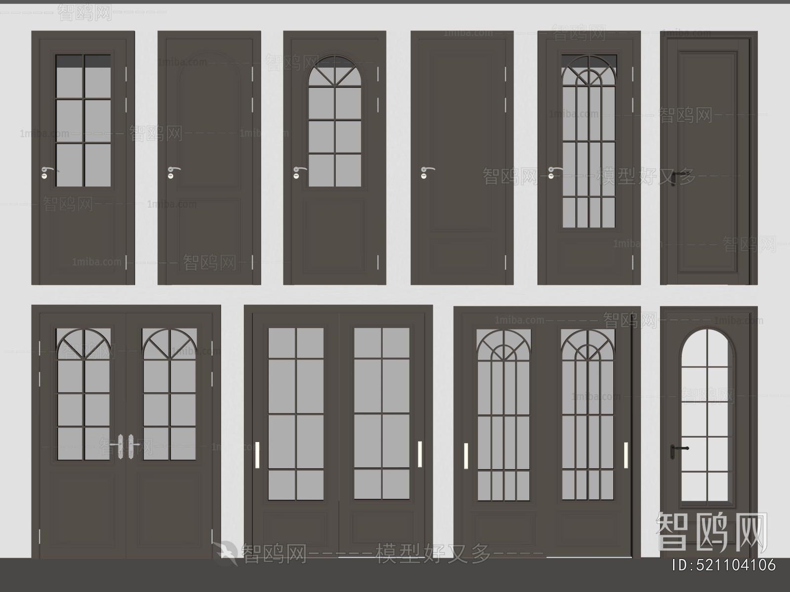 French Style Single Door