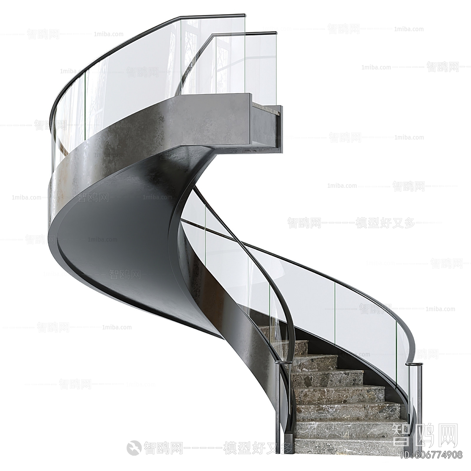 Modern Rotating Staircase