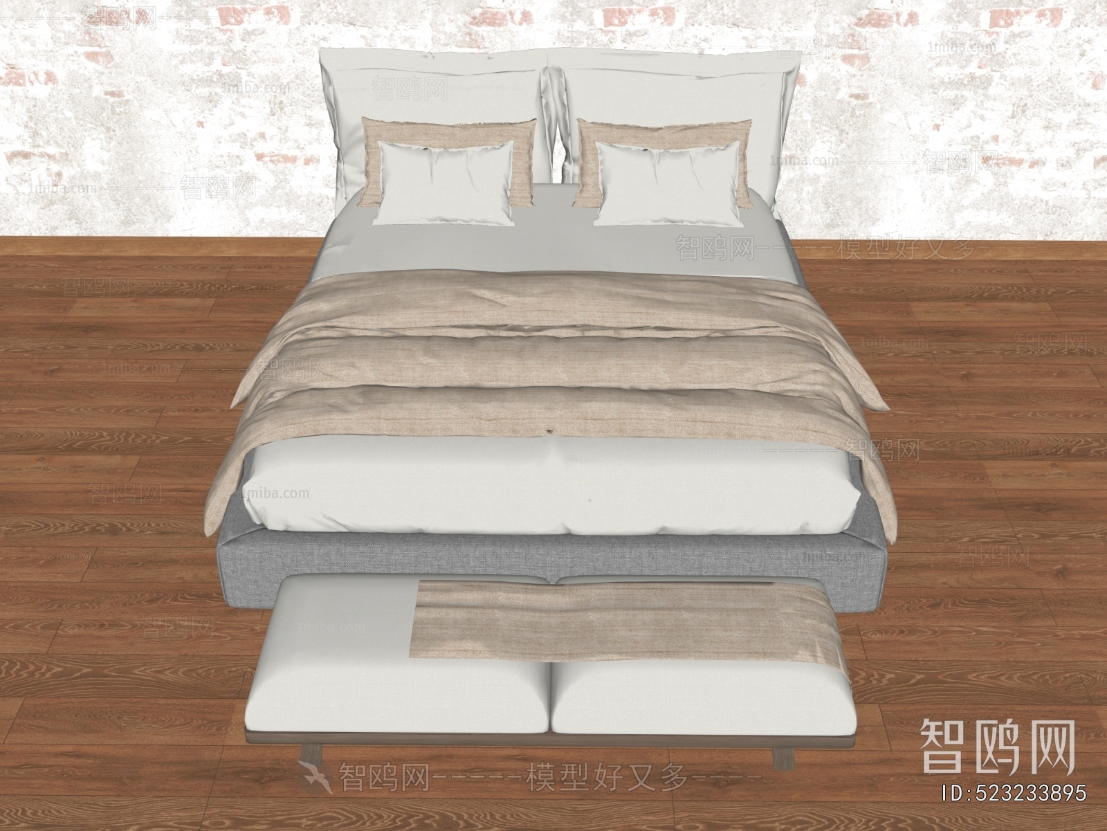 Modern Double Bed