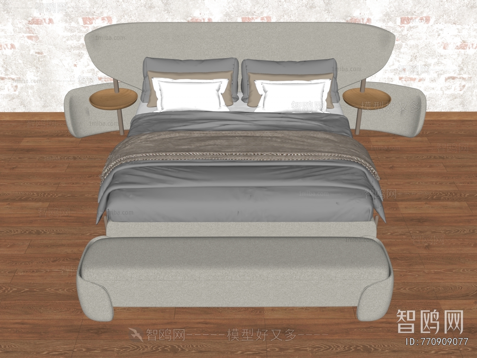 Modern Double Bed