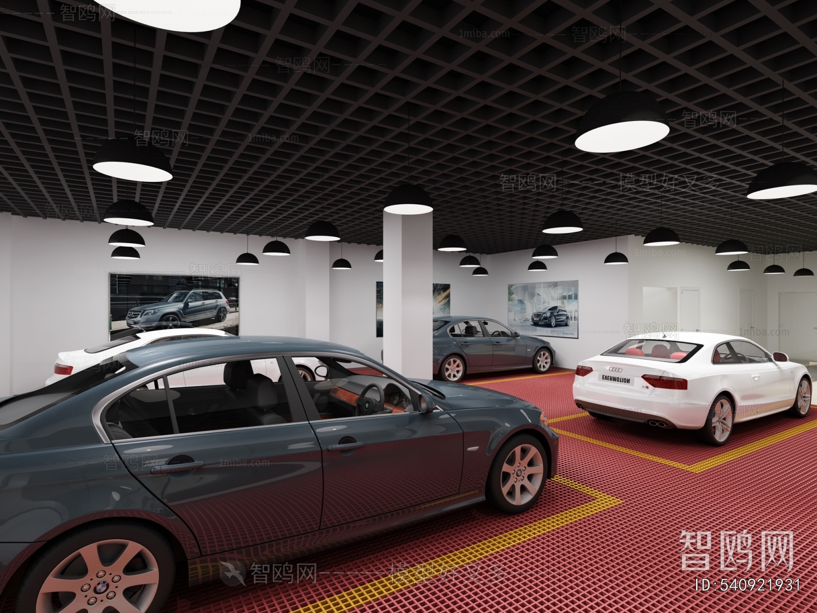 Modern Automobile Repair Shop