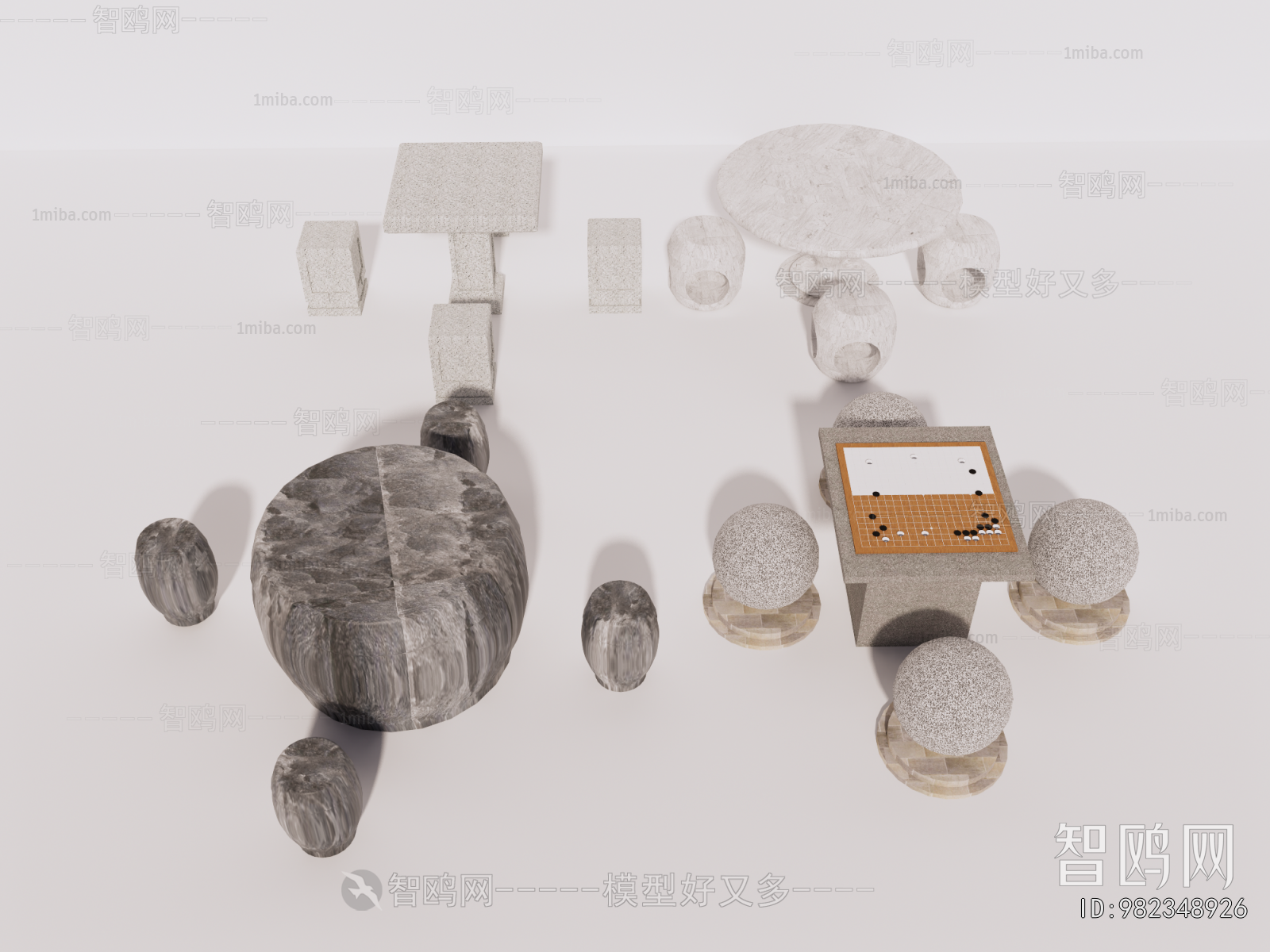 New Chinese Style Outdoor Tables And Chairs