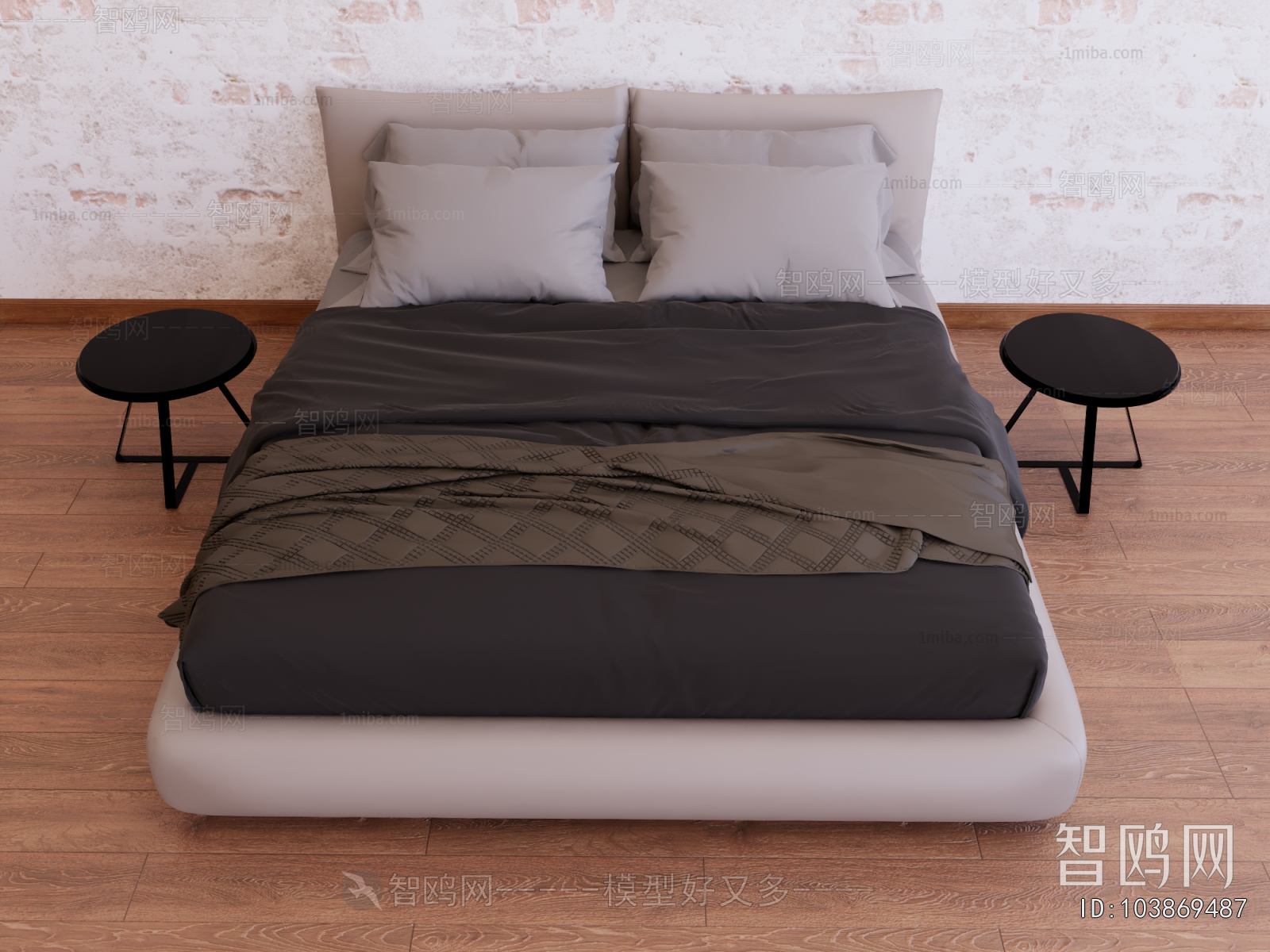 Modern Double Bed