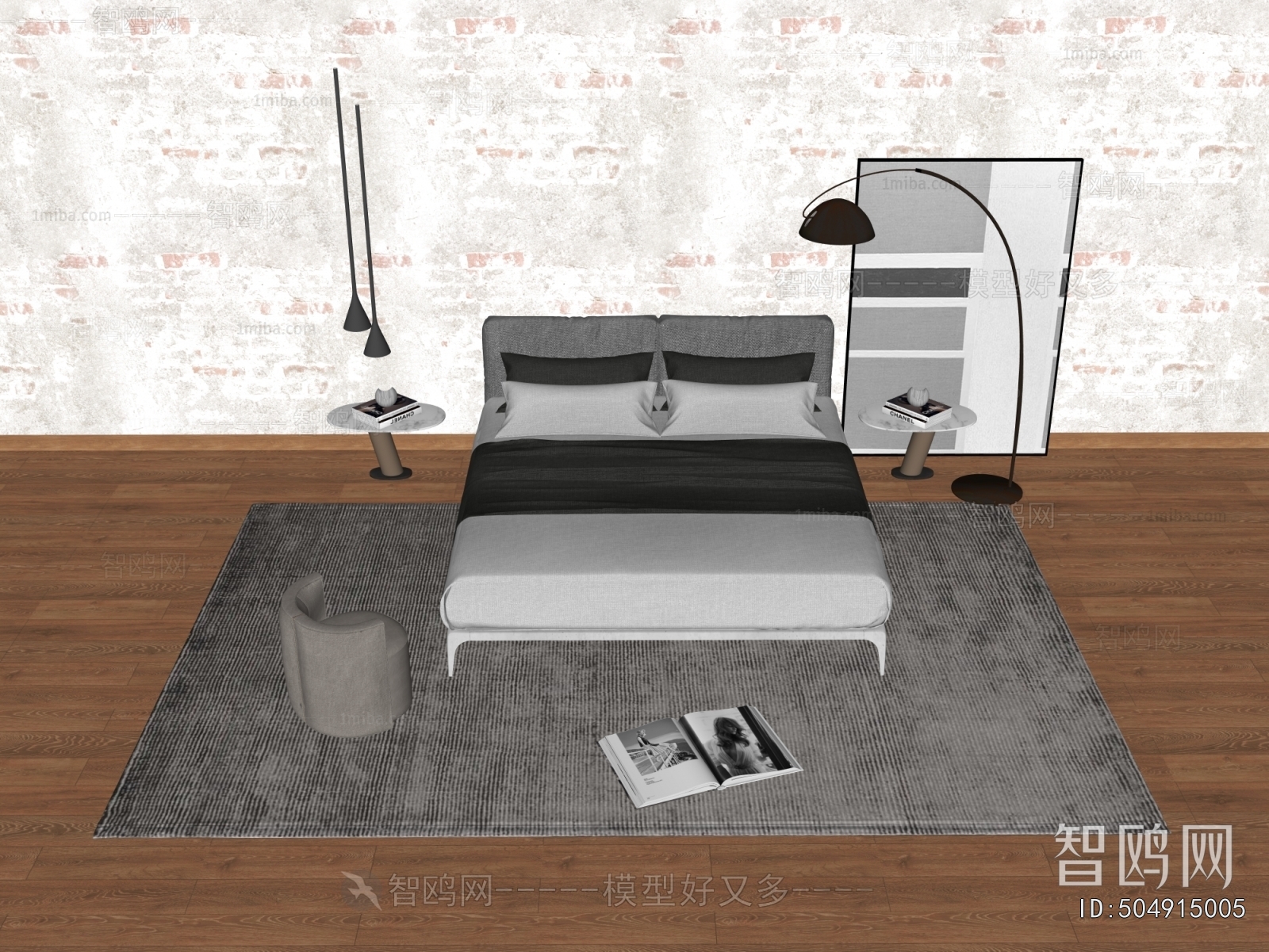 Modern Double Bed