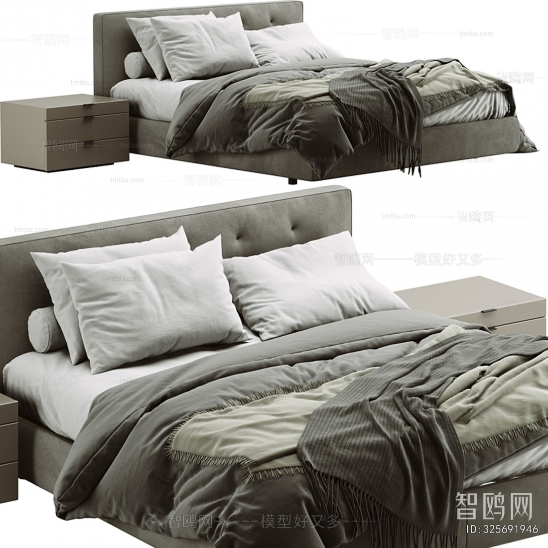 Modern Double Bed