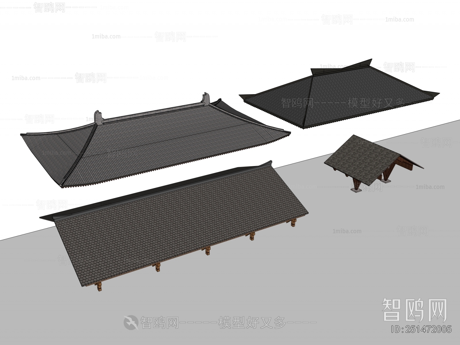 Chinese Style Building Component