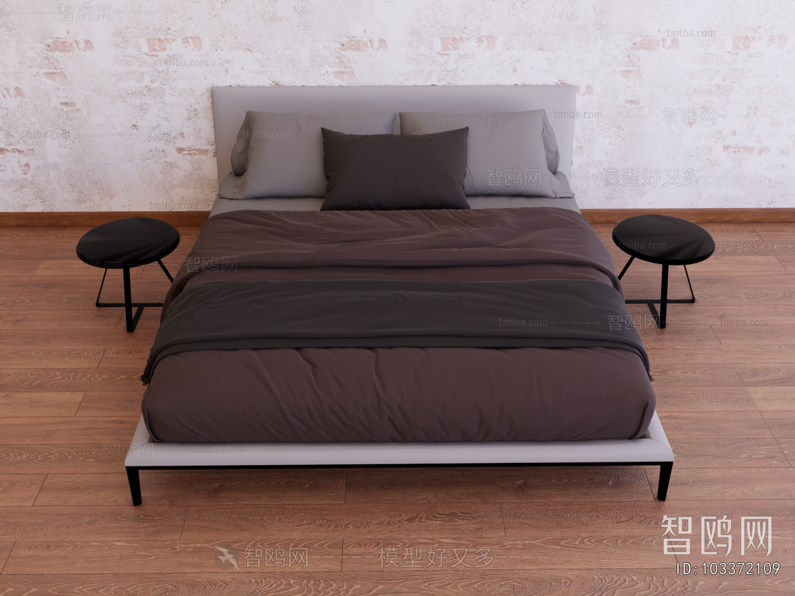 Modern Double Bed