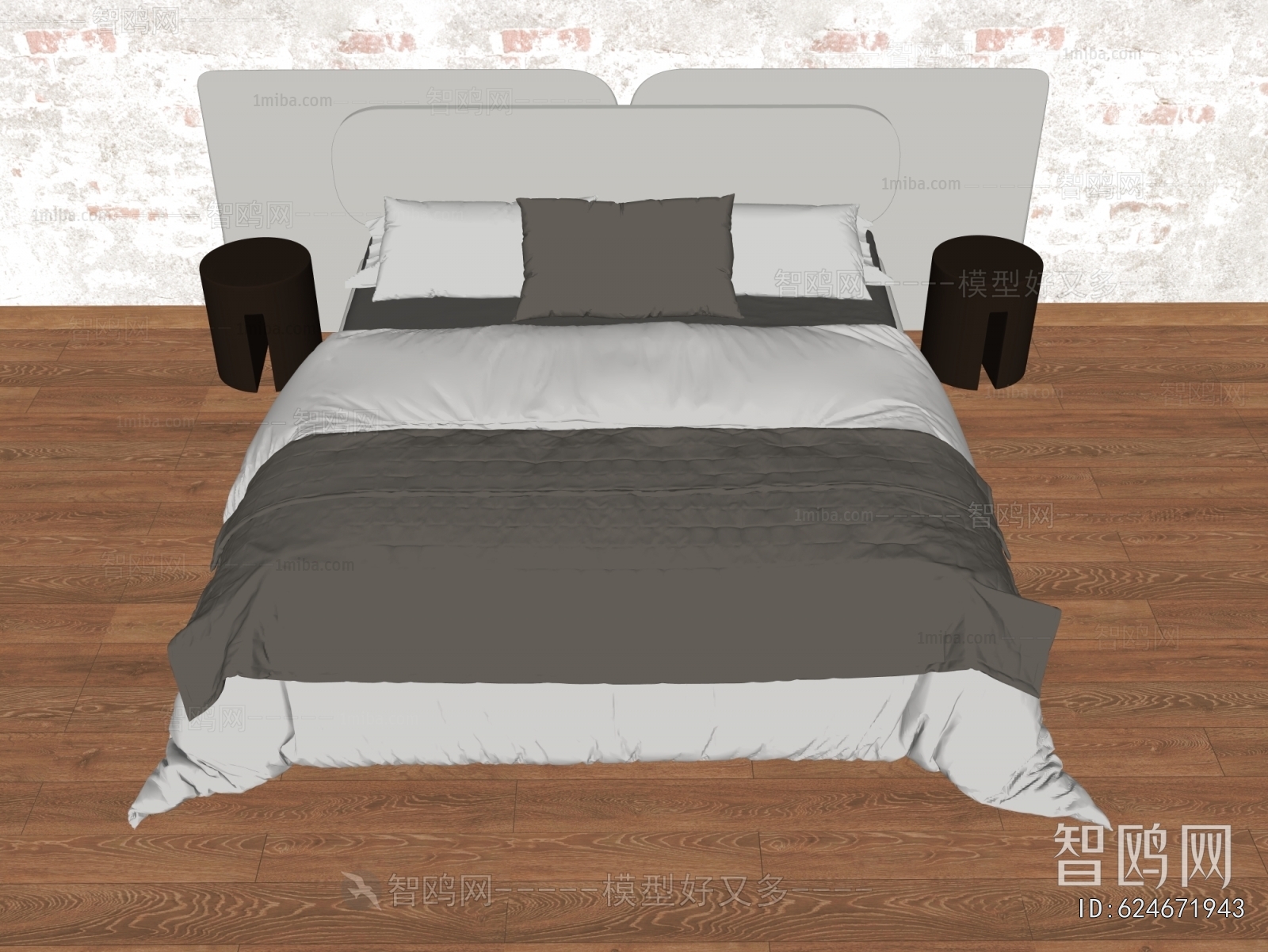 Modern Double Bed