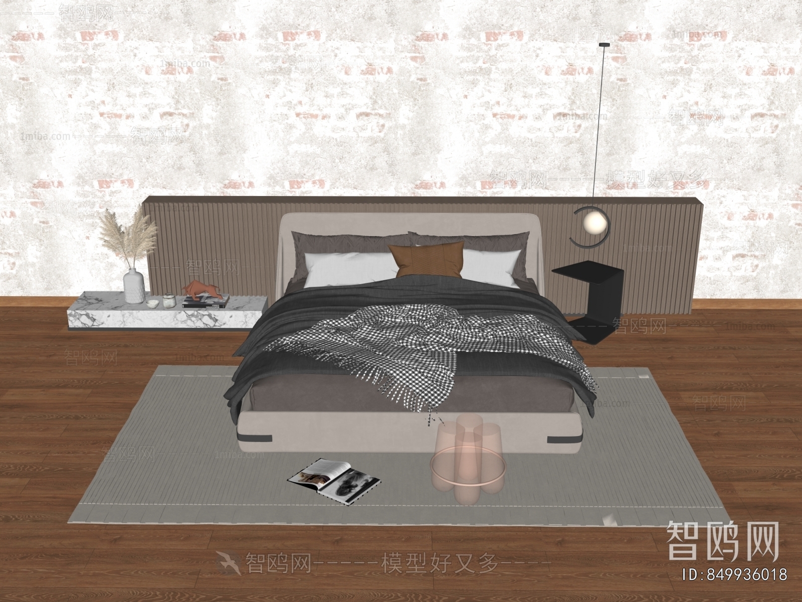 Modern Double Bed