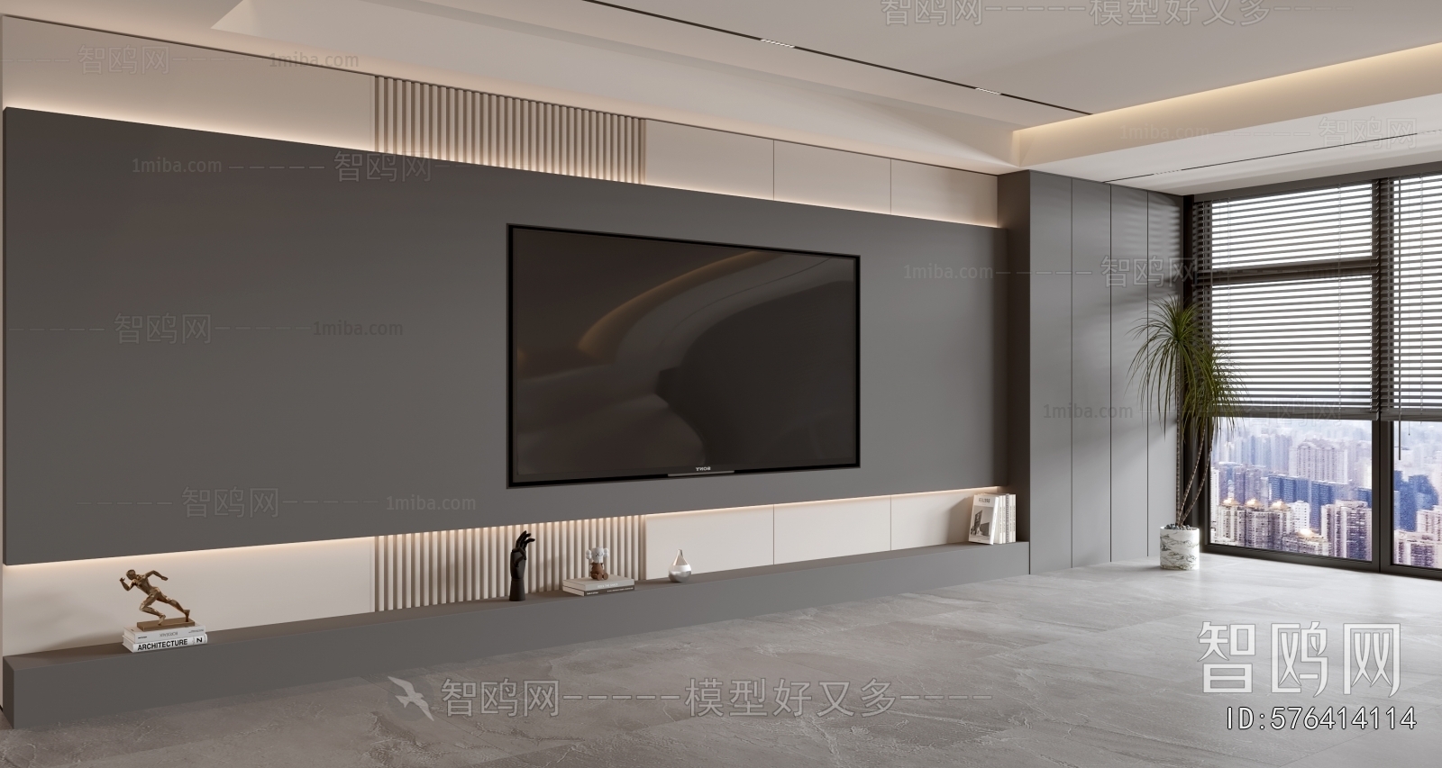 Modern TV Wall