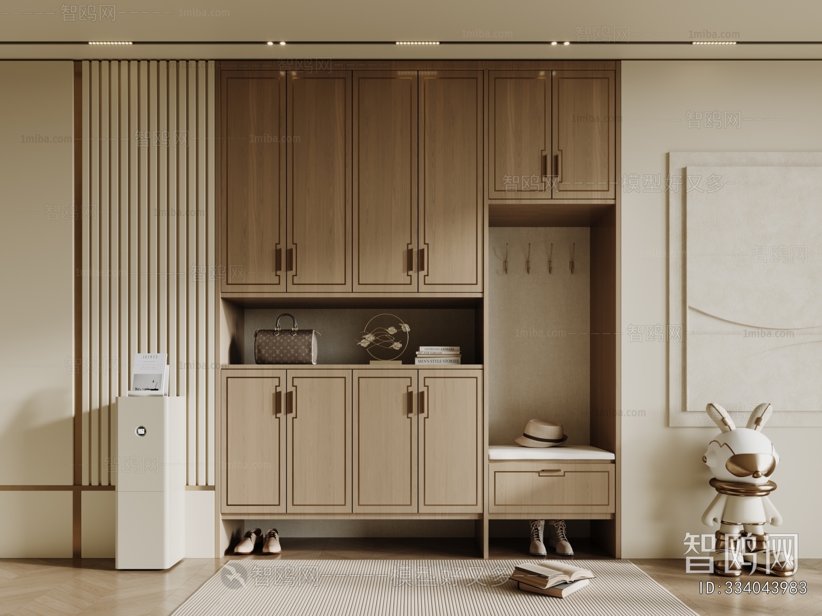 Chinese Style Shoe Cabinet