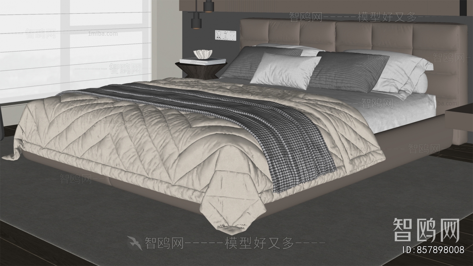 Modern Double Bed