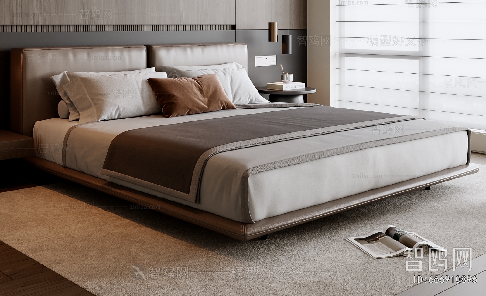 Modern Double Bed