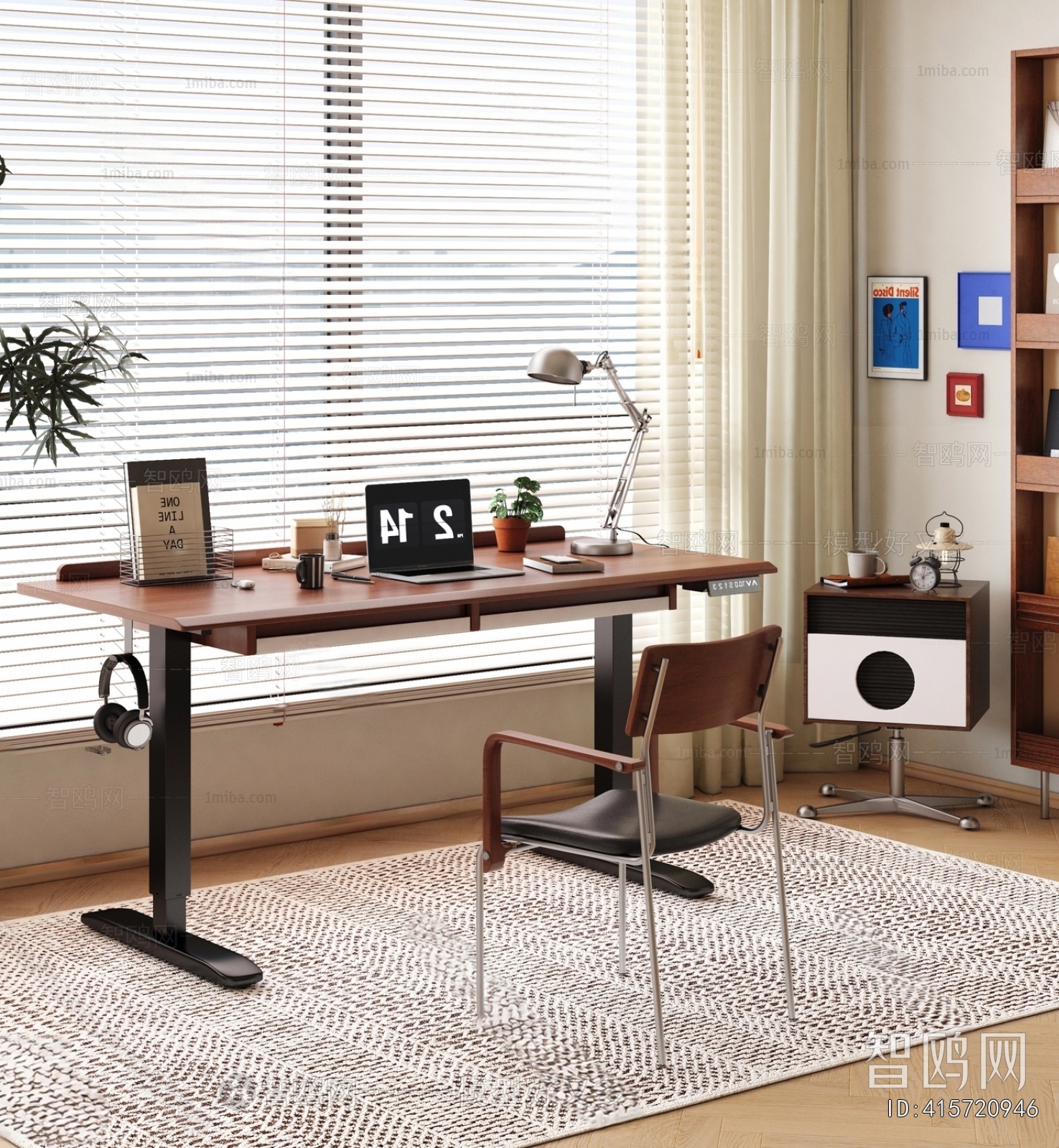 Modern Computer Desk And Chair