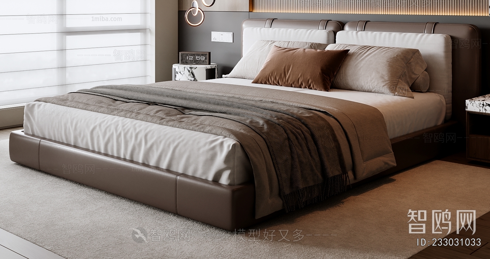 Modern Double Bed