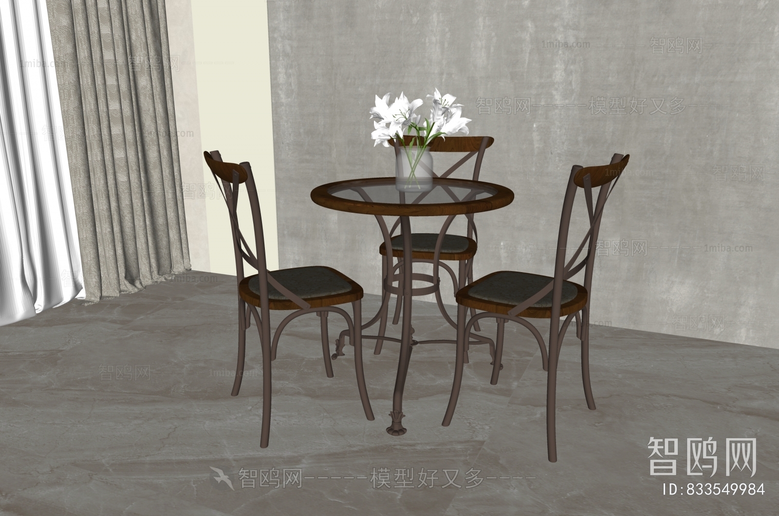 American Style Dining Table And Chairs